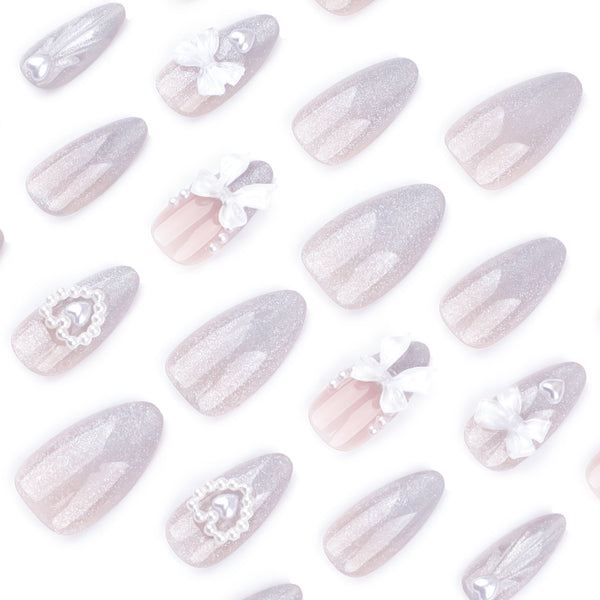 12 Sizes-24 Pcs Press On Nails JP3557