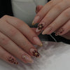 12 Sizes-24 Pcs Press On Nails JP3790