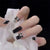 12 Sizes-24 Pcs Press On Nails Z468