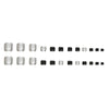 12 Sizes-24 Pcs Press On Nails F045
