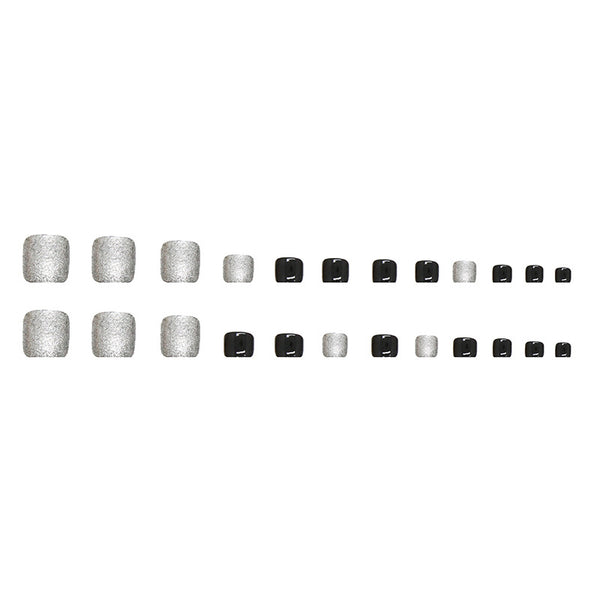 12 Sizes-24 Pcs Press On Nails F045