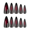 12 Sizes-24 Pcs Press On Nails JP4191