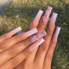 12 Sizes-24 Pcs Press On Nails JP1551