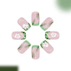 12 Sizes-24 Pcs Press On Nails C1548