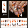 12 Sizes-24 Pcs Press On Nails C2005