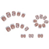 12 Sizes-24 Pcs Press On Nails Z236