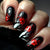12 Sizes-24 Pcs Press On Nails Y1505