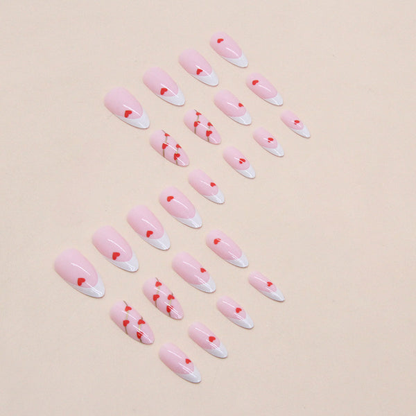 12 Sizes-24 Pcs Press On Nails W762
