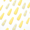 12 Sizes-24 Pcs Press On Nails JP1728