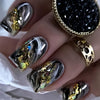 12 Sizes-24 Pcs Press On Nails Y1807