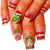 12 Sizes-24 Pcs Press On Nails C716