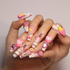 12 Sizes-24 Pcs Press On Nails JP2800