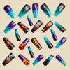 12 Sizes-24 Pcs Press On Nails Y1166