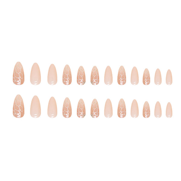 12 Sizes-24 Pcs Press On Nails Z841