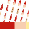 12 Sizes-24 Pcs Press On Nails JP2841