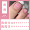 12 Sizes-24 Pcs Press On Nails C1047
