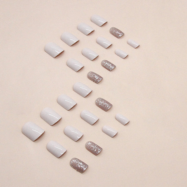12 Sizes-24 Pcs Press On Nails W1301