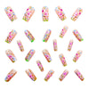 12 Sizes-24 Pcs Press On Nails Y615
