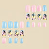 12 Sizes-24 Pcs Press On Nails Y179