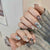 12 Sizes-24 Pcs Press On Nails Z781