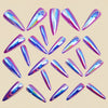 12 Sizes-24 Pcs Press On Nails Y1509
