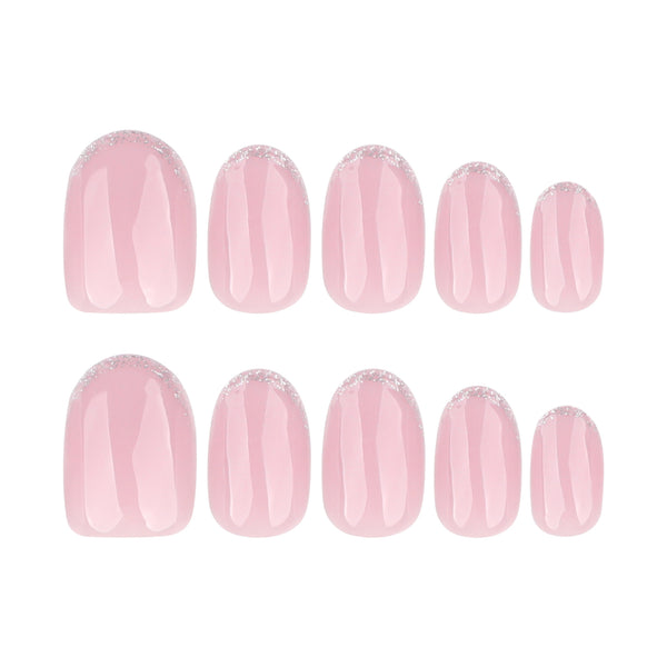 12 Sizes-24 Pcs Press On Nails JP4333