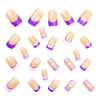 12 Sizes-24 Pcs Press On Nails Y768