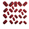 12 Sizes-24 Pcs Press On Nails Y1661