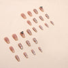 12 Sizes-24 Pcs Press On Nails Z539