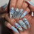 12 Sizes-24 Pcs Press On Nails JP4200