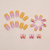 12 Sizes-24 Pcs Press On Nails W1058