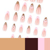 12 Sizes-24 Pcs Press On Nails JP4012
