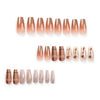 12 Sizes-24 Pcs Press On Nails JP2843