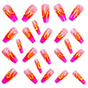 12 Sizes-24 Pcs Press On Nails Y937
