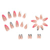 12 Sizes-24 Pcs Press On Nails W194