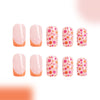 12 Sizes-24 Pcs Press On Nails C402