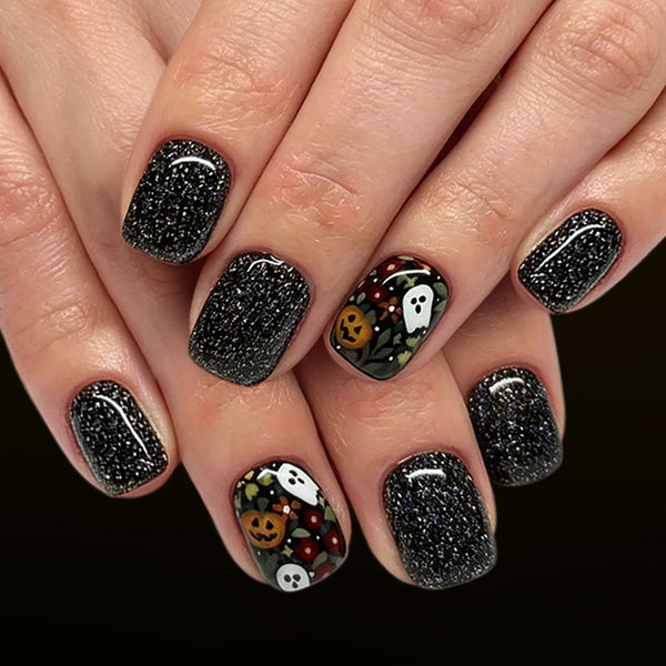 12 Sizes-24 Pcs Press On Nails C2035