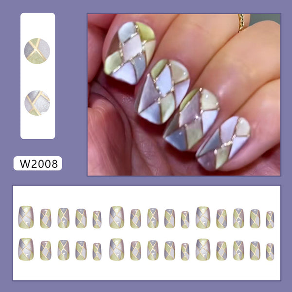 30 Pcs Press On Nails W2008