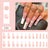 12 Sizes-24 Pcs Press On Nails Z362