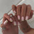 12 Sizes-24 Pcs Press On Nails W1193