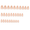 12 Sizes-24 Pcs Press On Nails JP4059