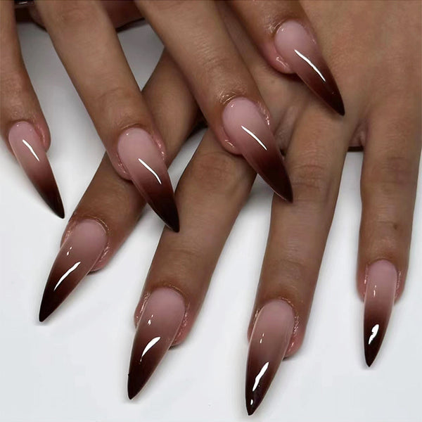 12 Sizes-24 Pcs Press On Nails W1751