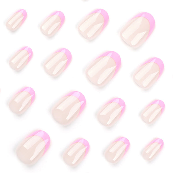 12 Sizes-24 Pcs Press On Nails JP3273