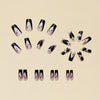 12 Sizes-24 Pcs Press On Nails Y086
