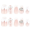 12 Sizes-24 Pcs Press On Nails JP4014