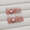 12 Sizes-24 Pcs Press On Nails MY082