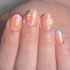 12 Sizes-24 Pcs Press On Nails W1213