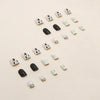 12 Sizes-24 Pcs Press On Nails Z554