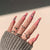 12 Sizes-24 Pcs Press On Nails JP1344