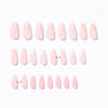12 Sizes-24 Pcs Press On Nails JP4371